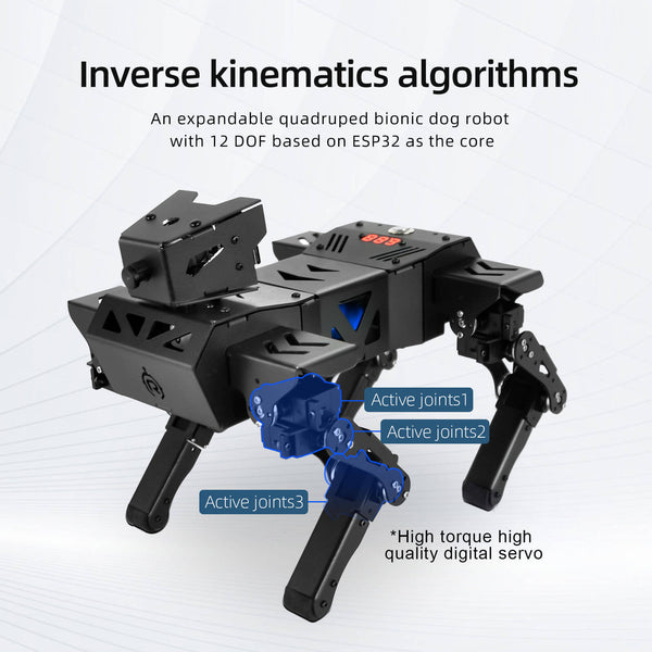 The role of ESP32 bionic Corgi robot dog in education