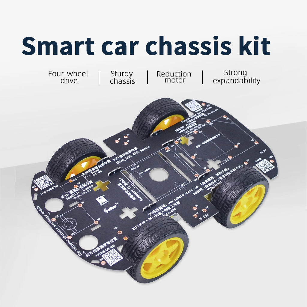 Unleash Your Inner Robotics Engineer with the 4WD Robot Car Kit