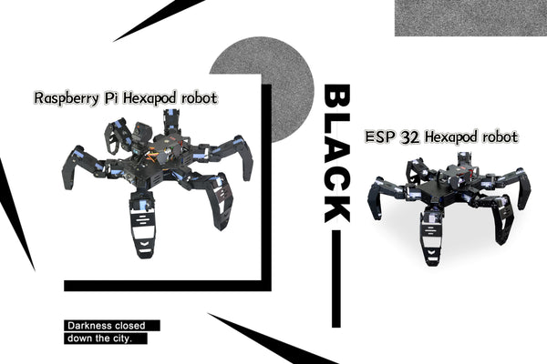 ESP32 hexapod bionic robot and Raspberry Pi hexapod bionic robot: differences and comparison