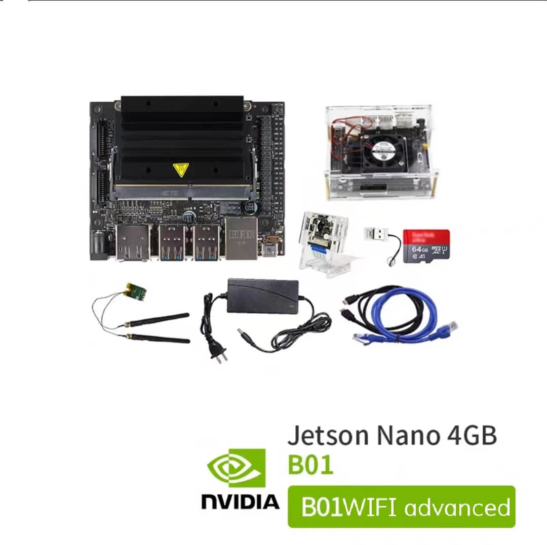 NVIDIA Jetson nano B01 developer kit AI robot car - B01 / WIFI advanced set