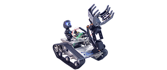 XR TH wireless video smart robot tank with A2 robotic arm