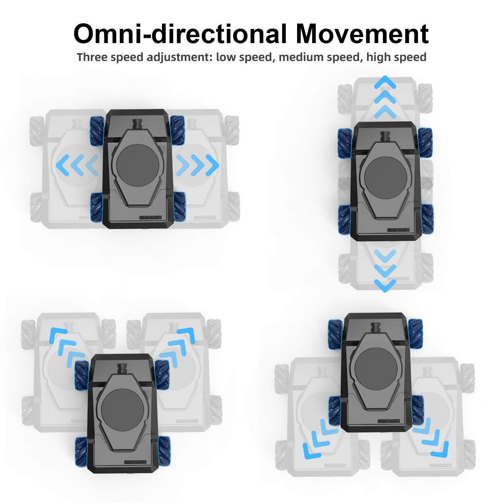 Sunrise X3 ROS2 Radar Mecanum Wheel Smart Robot Car