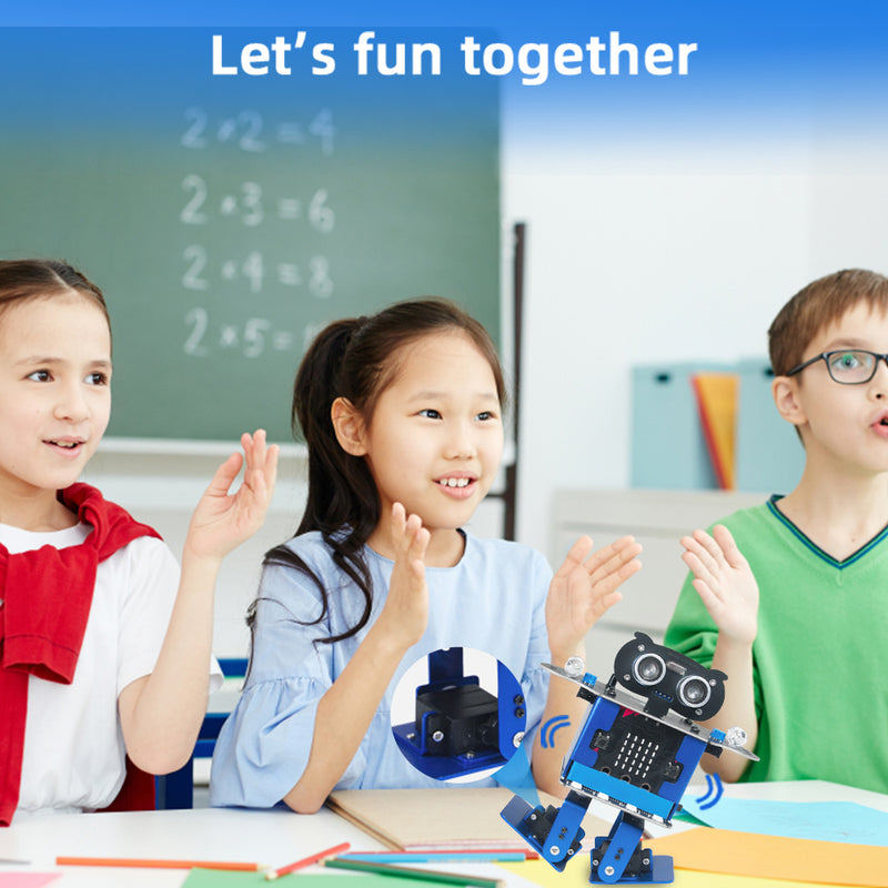 micro：bit Happybot K12 stem educational robot kit